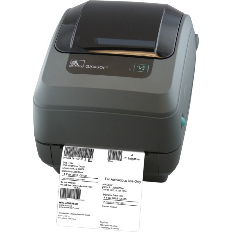 Biurkowa drukarka Zebra GX430t (GX43-102522-000)