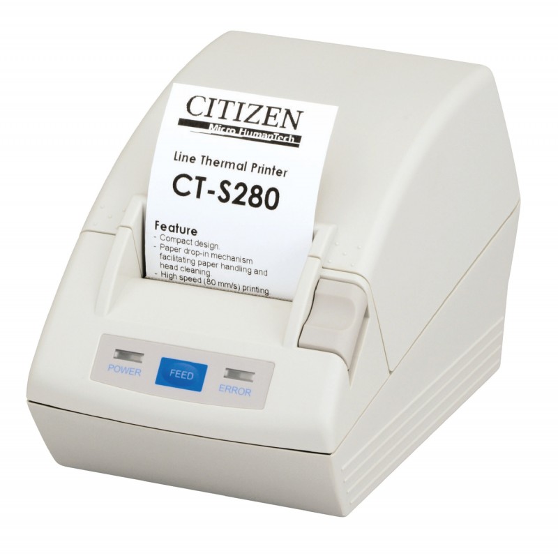Drukarka termiczna Citizen CT-S280 (CTS280PAEWH)