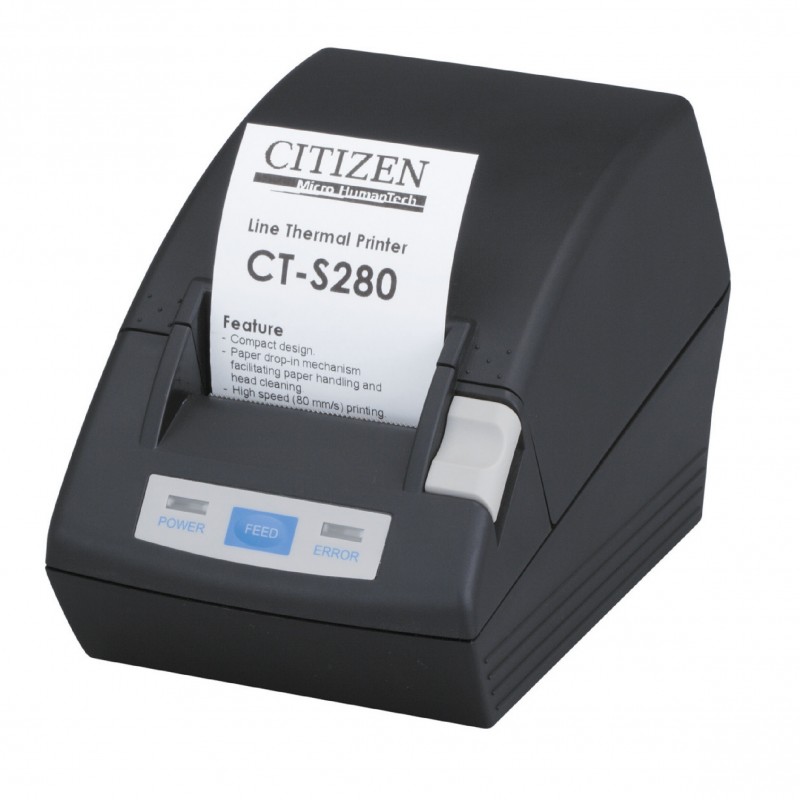 Drukarka termiczna Citizen CT-S280 (CTS280UBEBK)