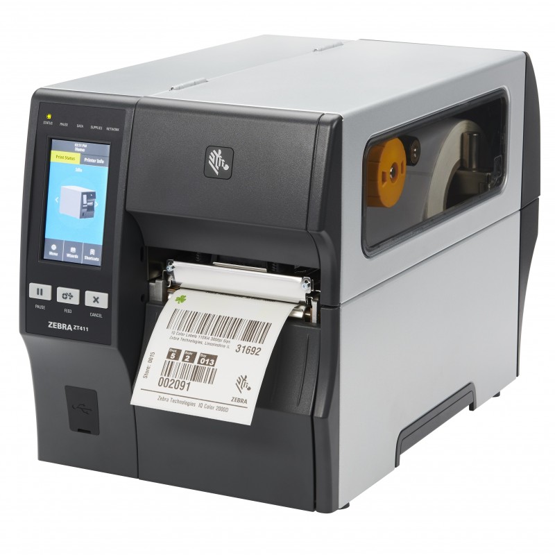 Półprzemysłowa drukarka Zebra ZT411 RFID (ZT41143-T0E00C0Z)