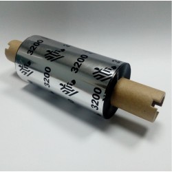 Taśma termotransferowa Zebra 64mm x 74mb woskowo-żywiczna