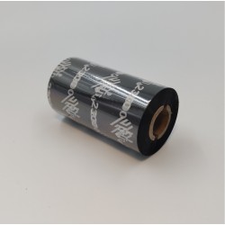 Taśma termotransferowa Zebra 57mm x 74mb woskowa