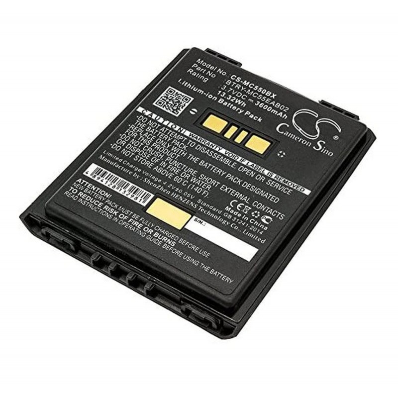 Bateria wzmocniona do terminala Motorola/Zebra MC55A0, MC55N0, MC65, MC67, MC55X