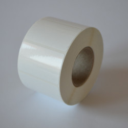 Etykiety foliowe 32x20 mm białe - 1000 szt.
